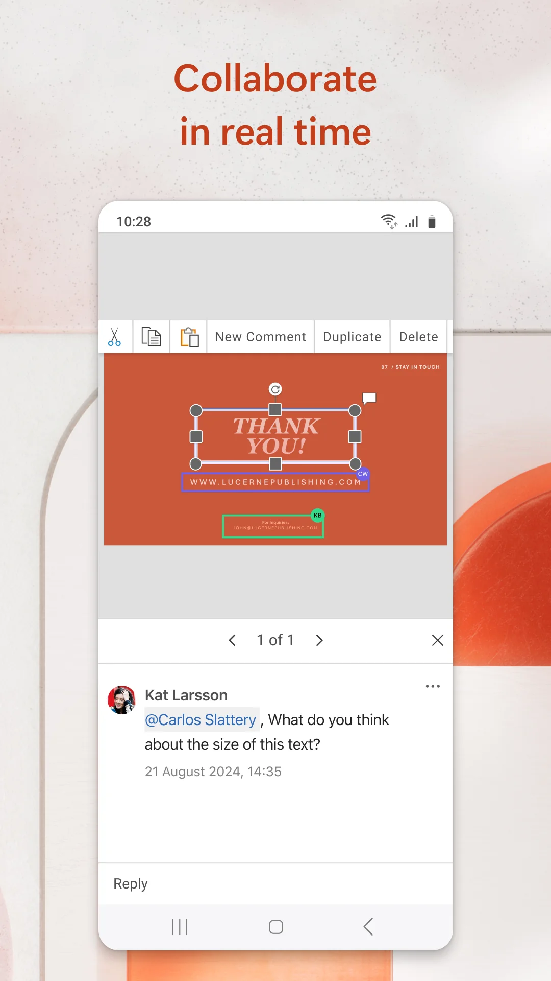 Microsoft PowerPoint képernyőkép 3