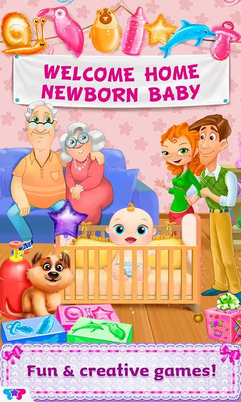 Captura de pantalla Mi bebé recién nacido 2