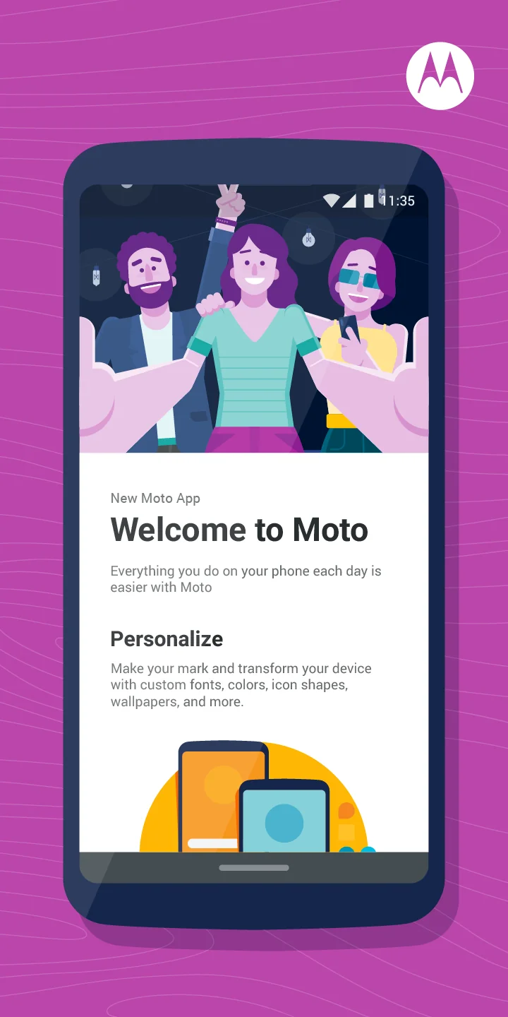 Скріншот Moto 6
