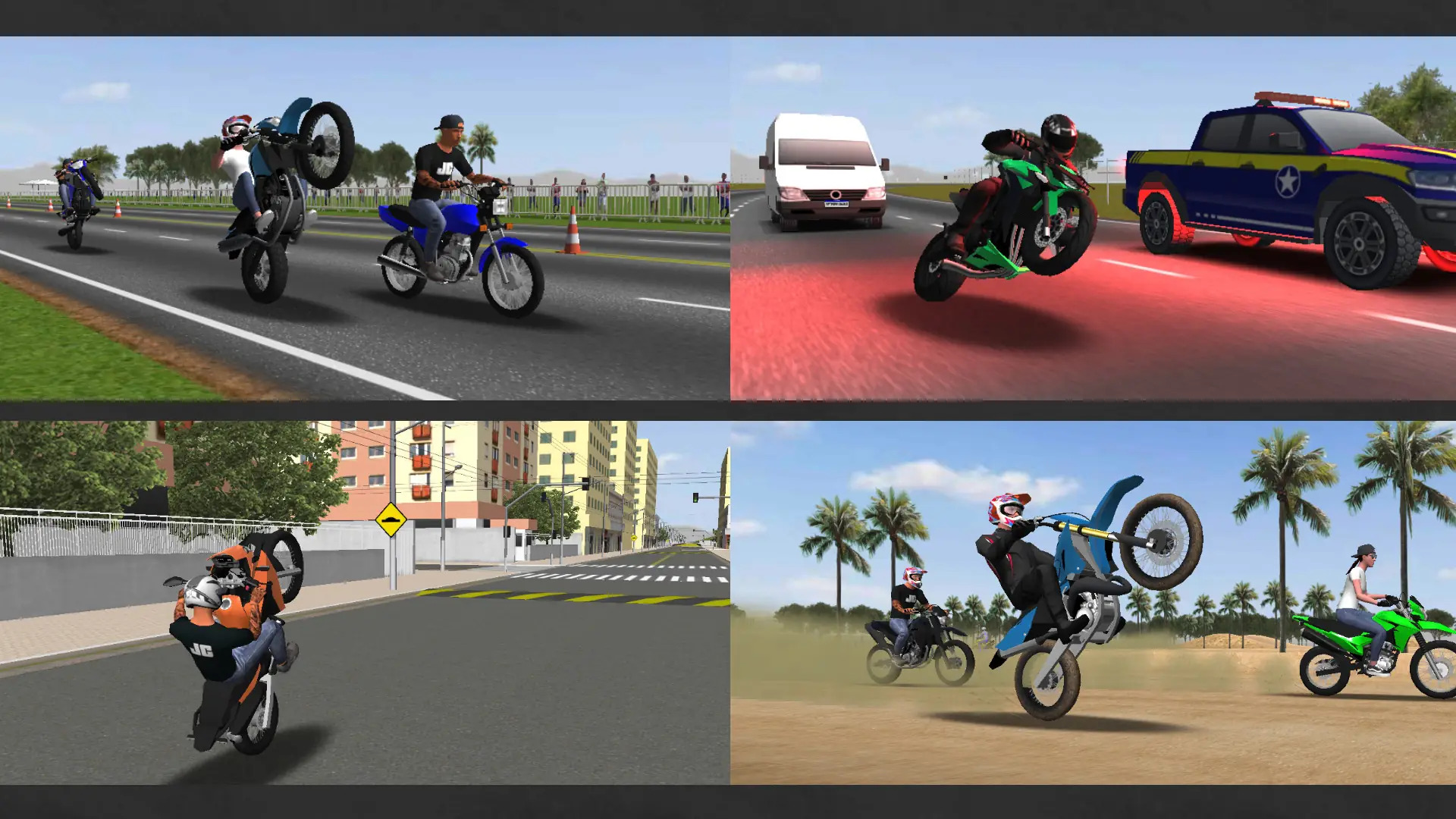 Screenshot Moto Wheelie 3D 1