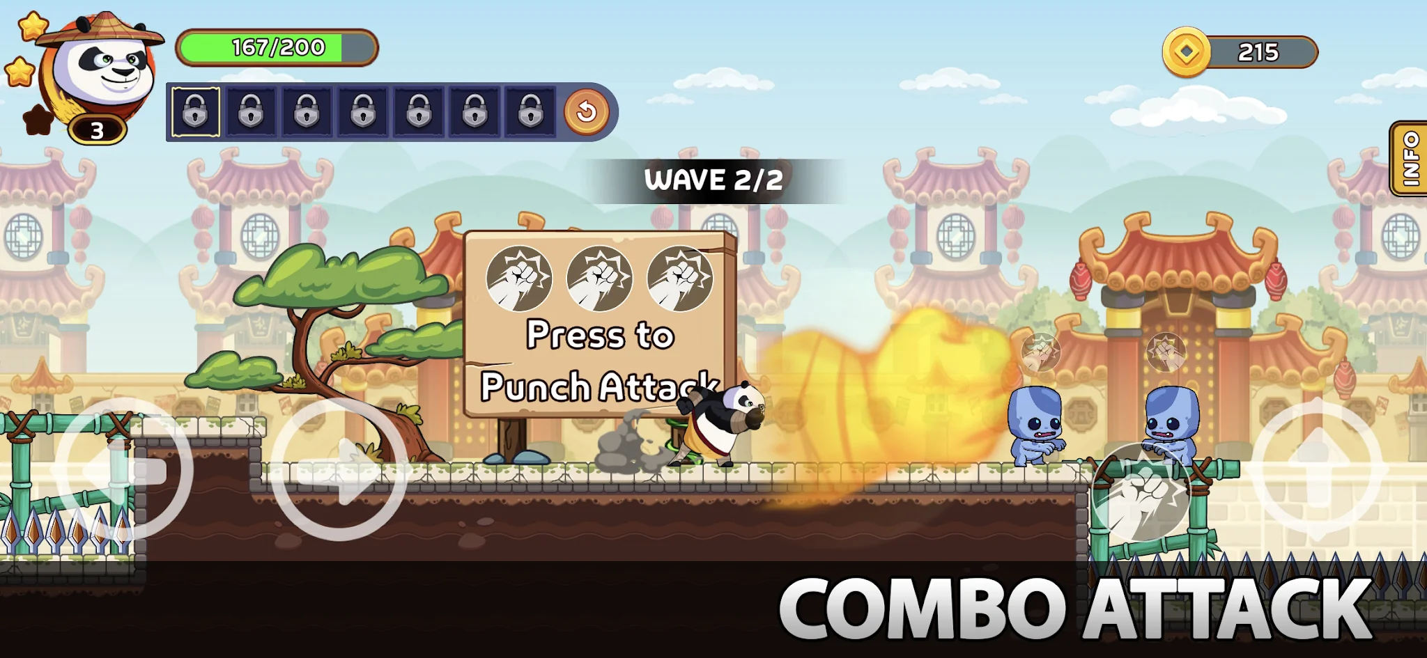 Zrzut ekranu Panda Master: Legend of Stick 7