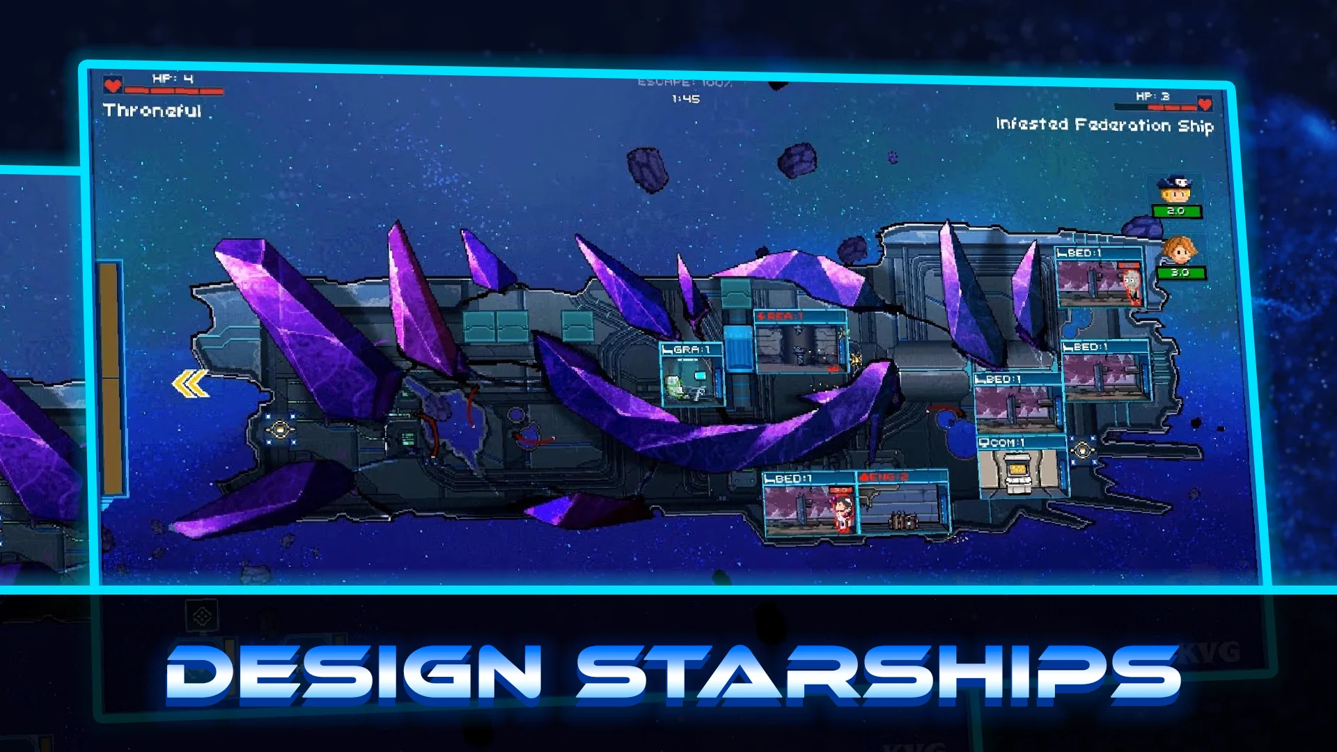 لقطة شاشة Pixel Starships™ %د
