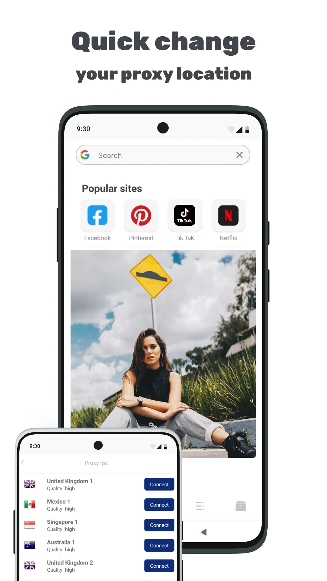 Proxy Browser képernyőkép 3