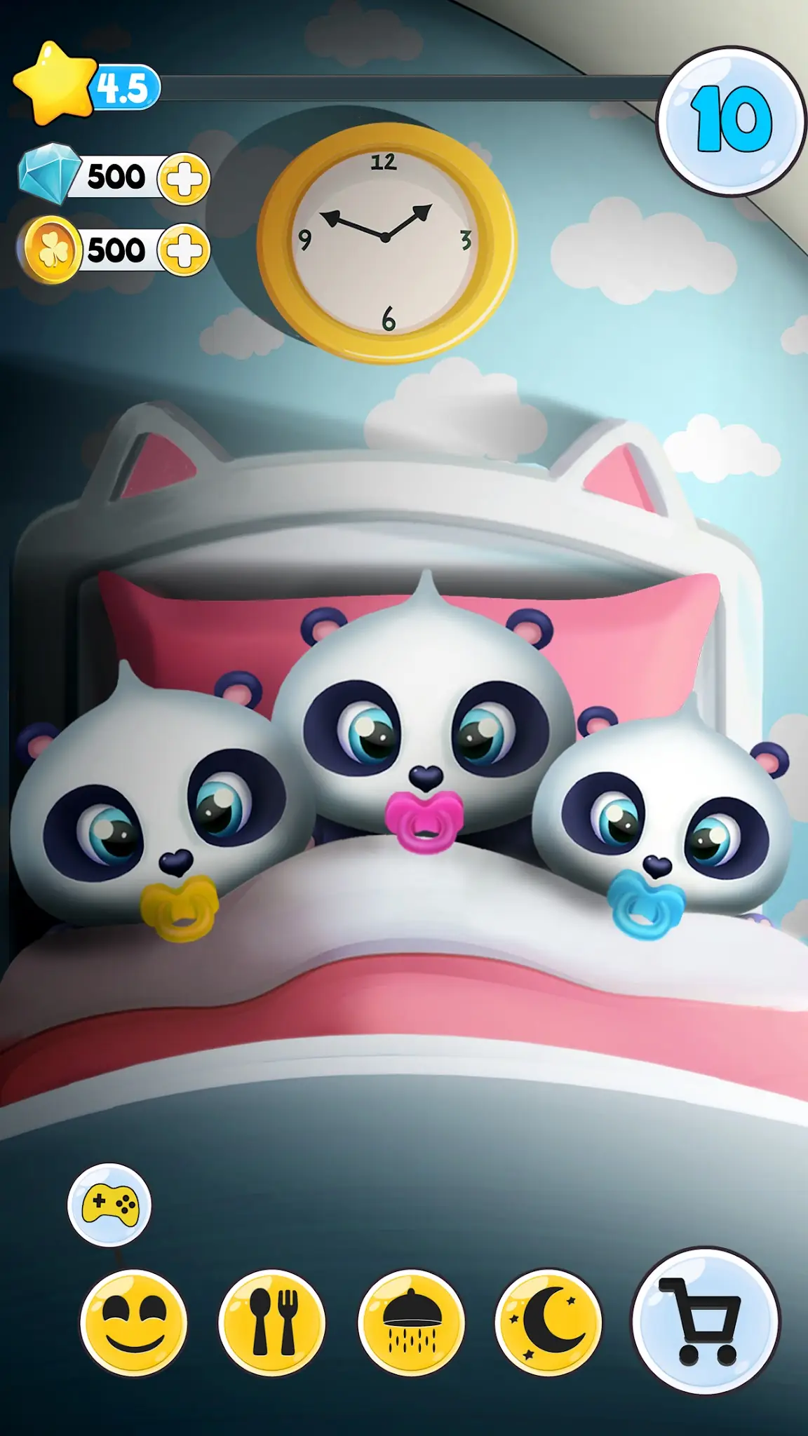 Captură de ecran Pu My talking panda, pet care 4