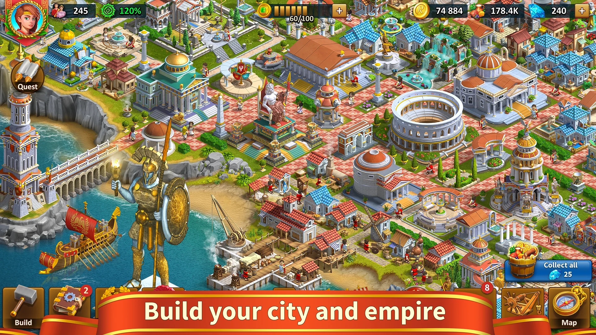 Скриншот Rise of the Roman Empire 1