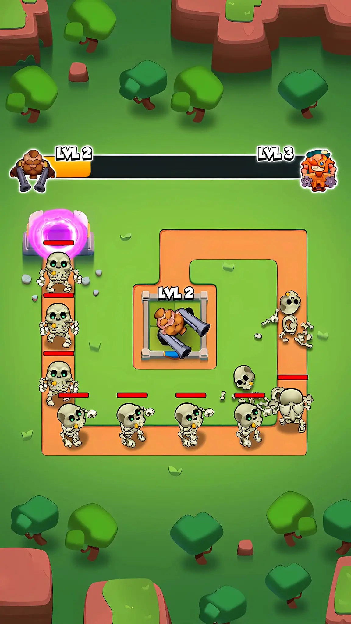 Captură de ecran Rush Royale 4
