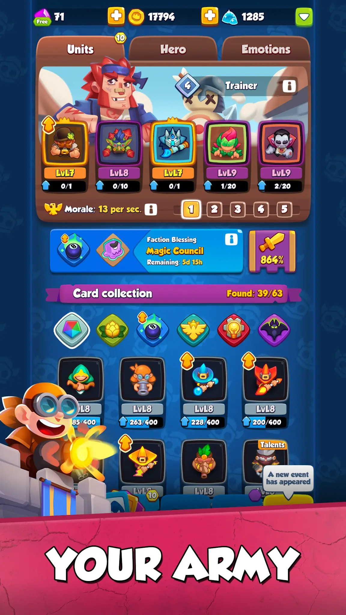 Captură de ecran Rush Royale 7