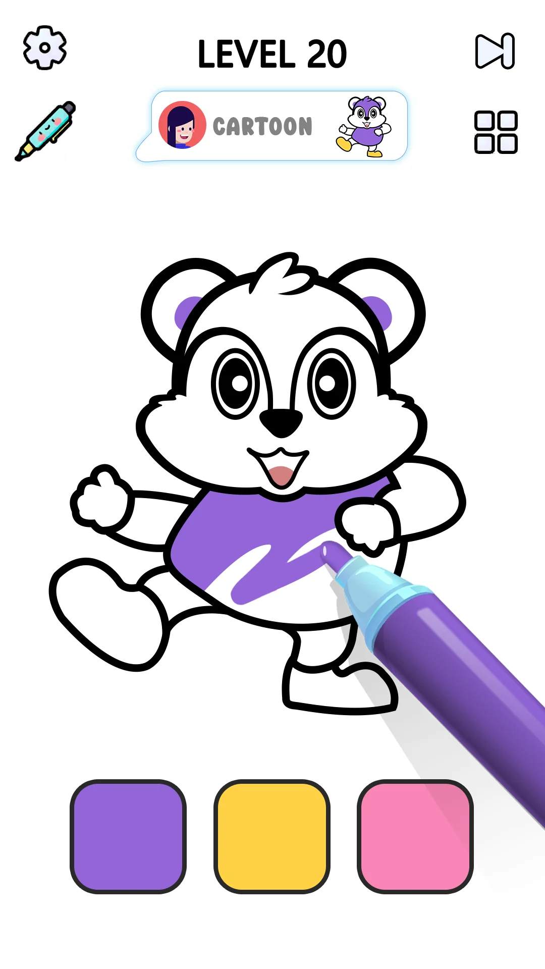 Satisfying Coloring képernyőkép 2