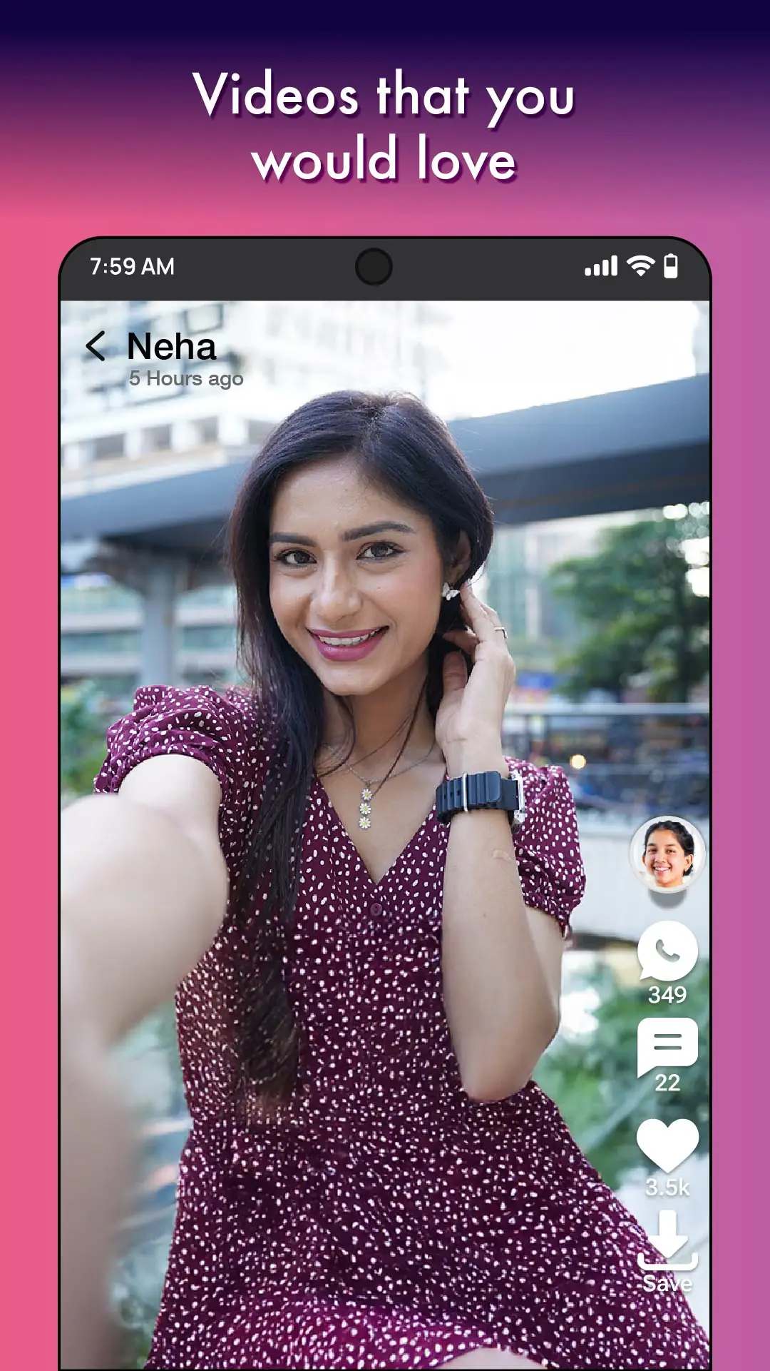 Снимка на екрана ShareChat 1