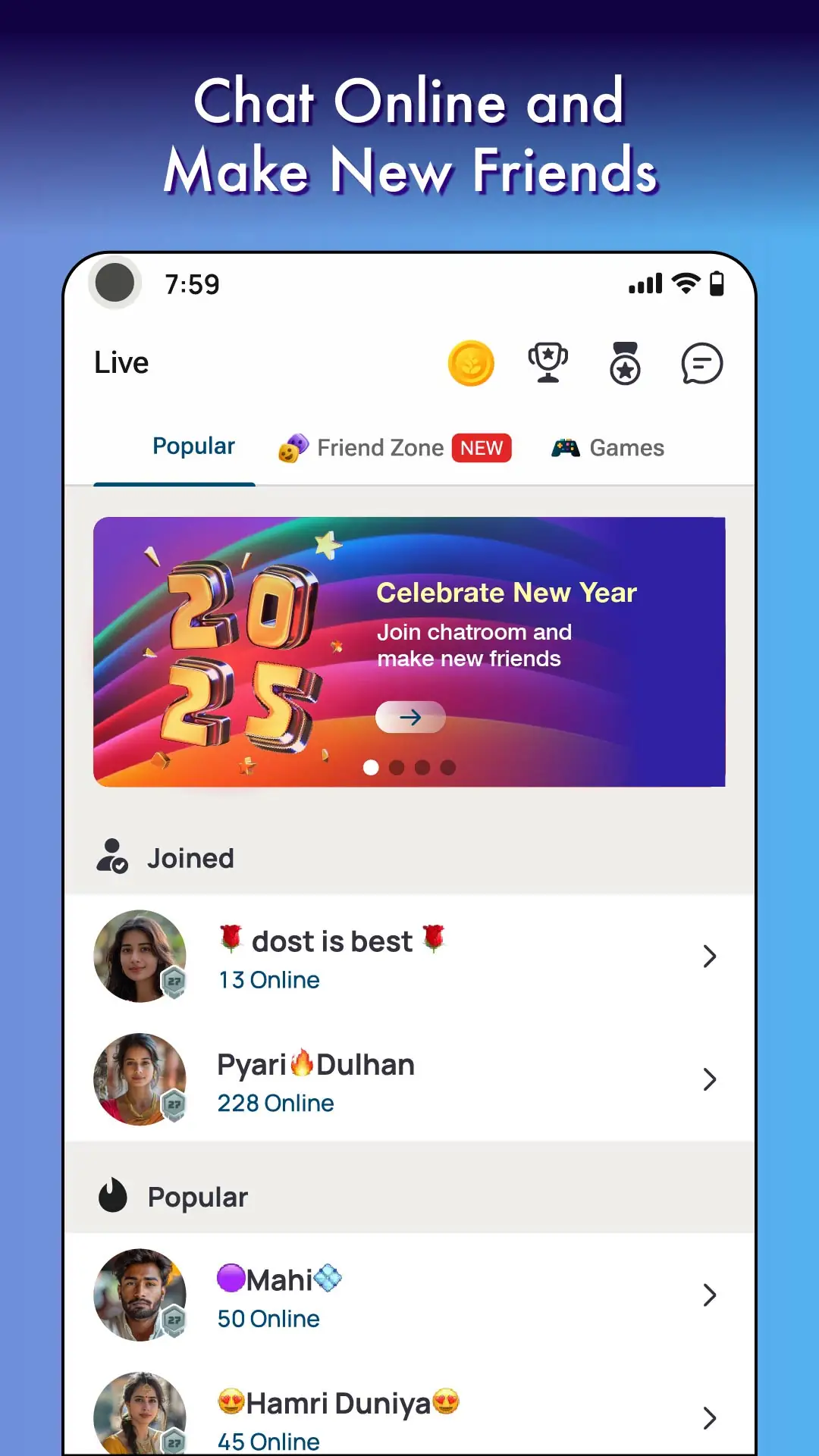 Снимка на екрана ShareChat 7