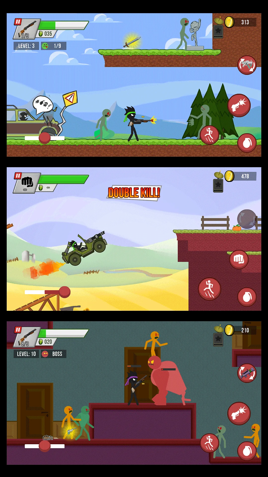 截图 Stick vs Zombies 7