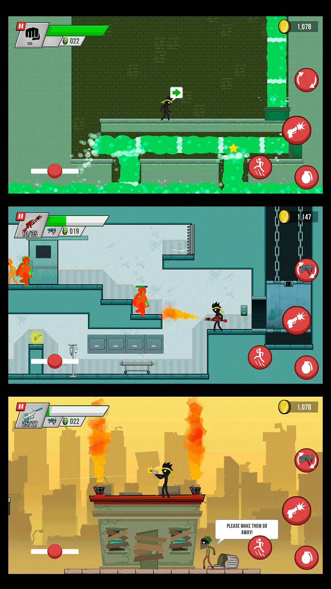 截图 Stick vs Zombies 8