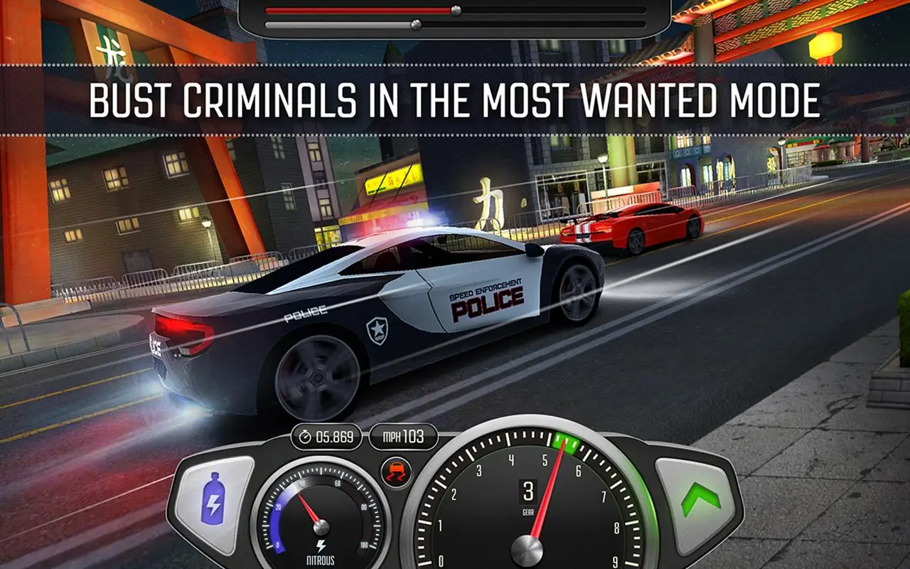Zrzut ekranu TopSpeed: Drag & Fast Racing 3