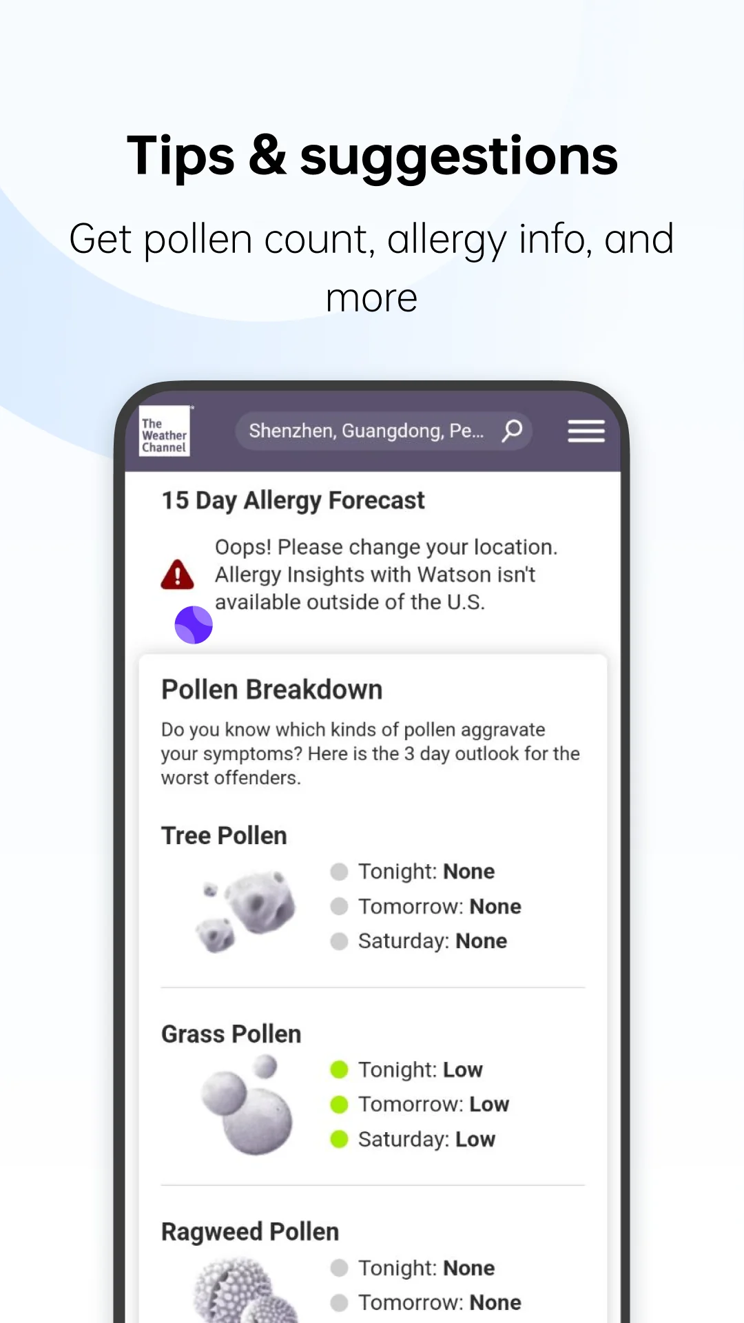 Ảnh chụp màn hình Weather 3