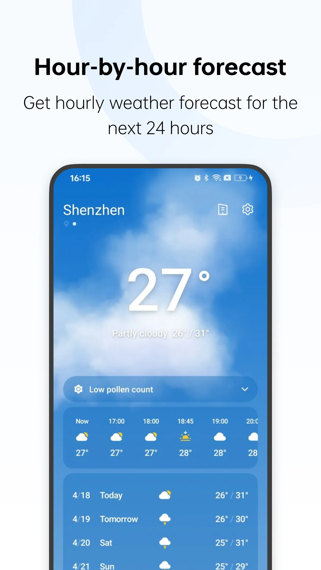 Ảnh chụp màn hình Weather 4
