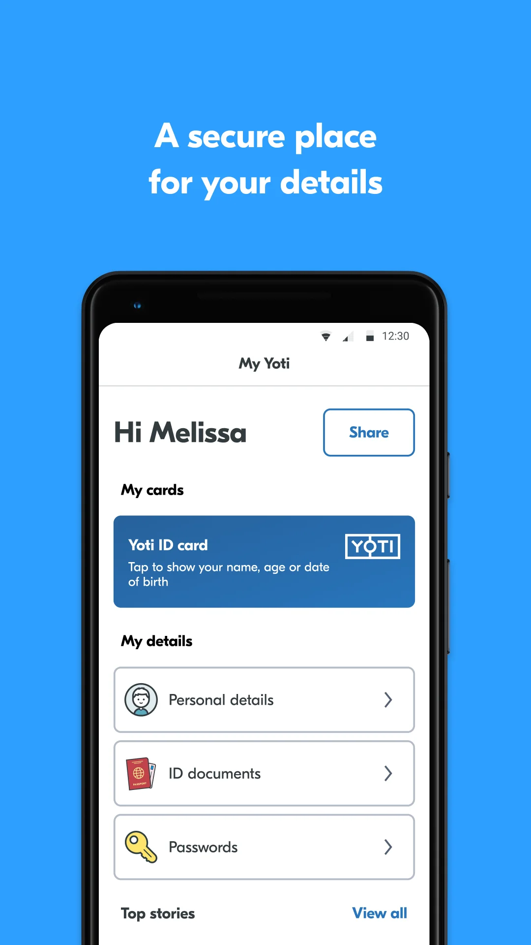 Yoti - your digital identity képernyőkép 3
