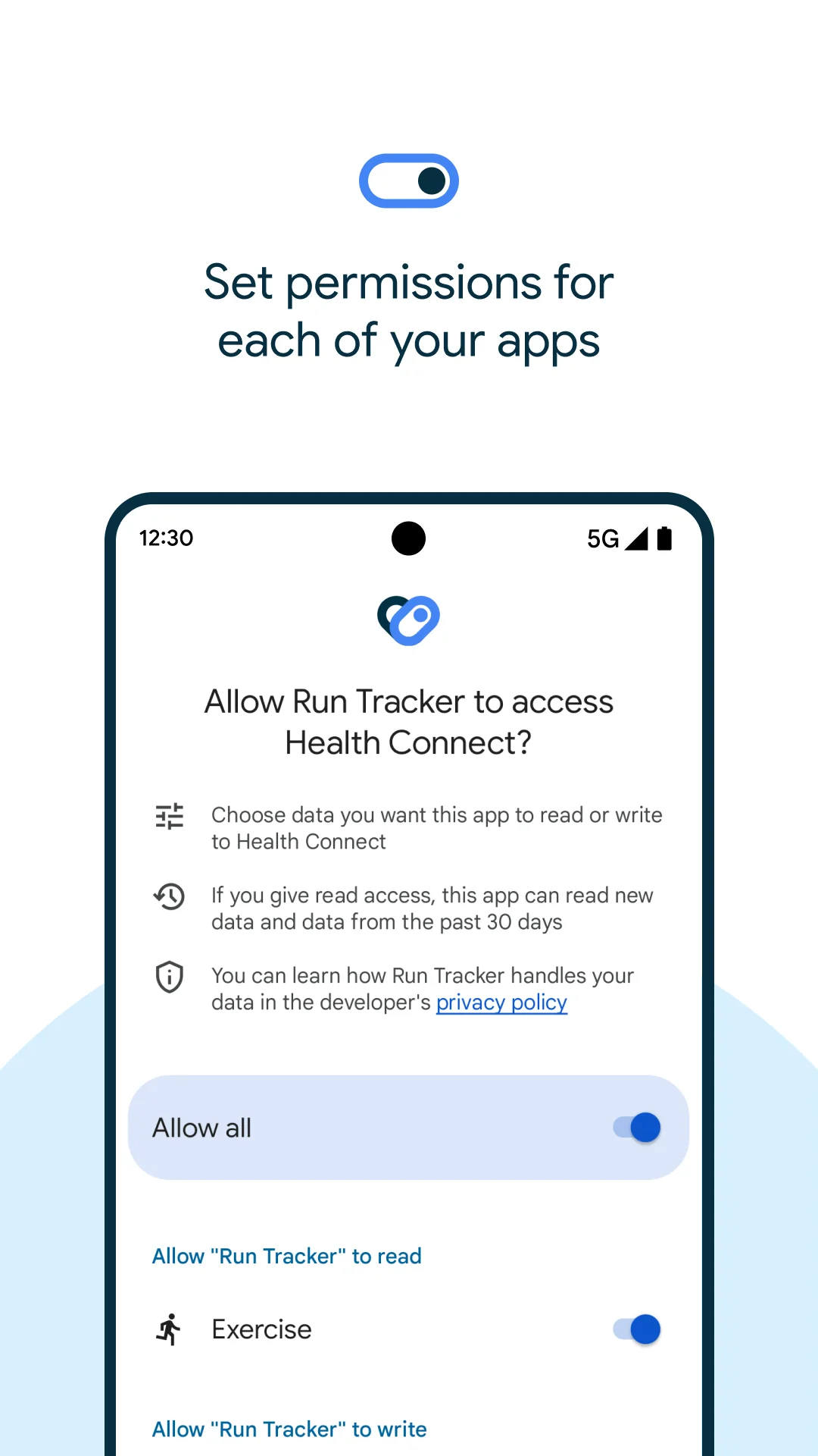 Captură de ecran Health Connect 2
