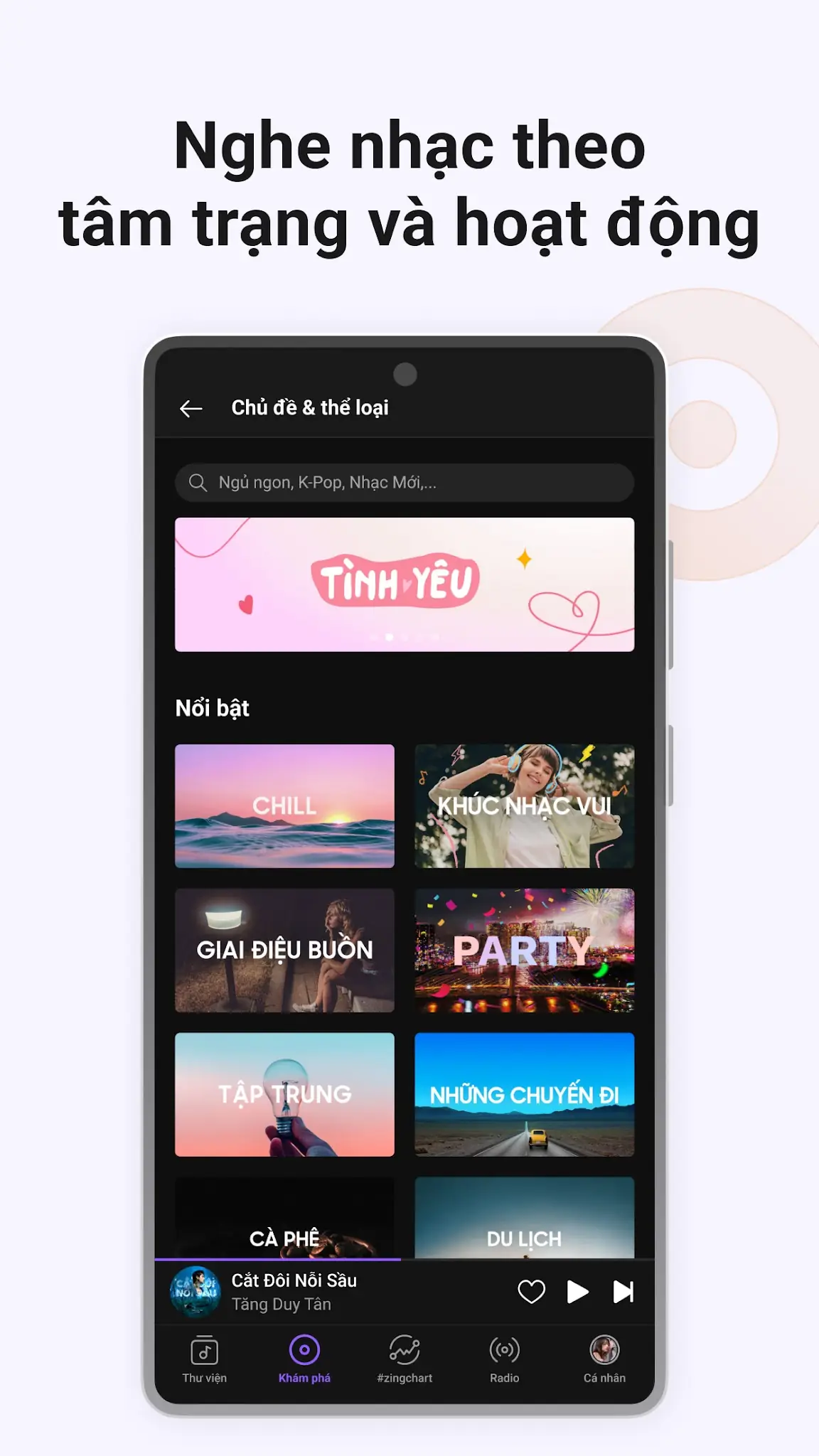 Zing MP3 képernyőkép 4