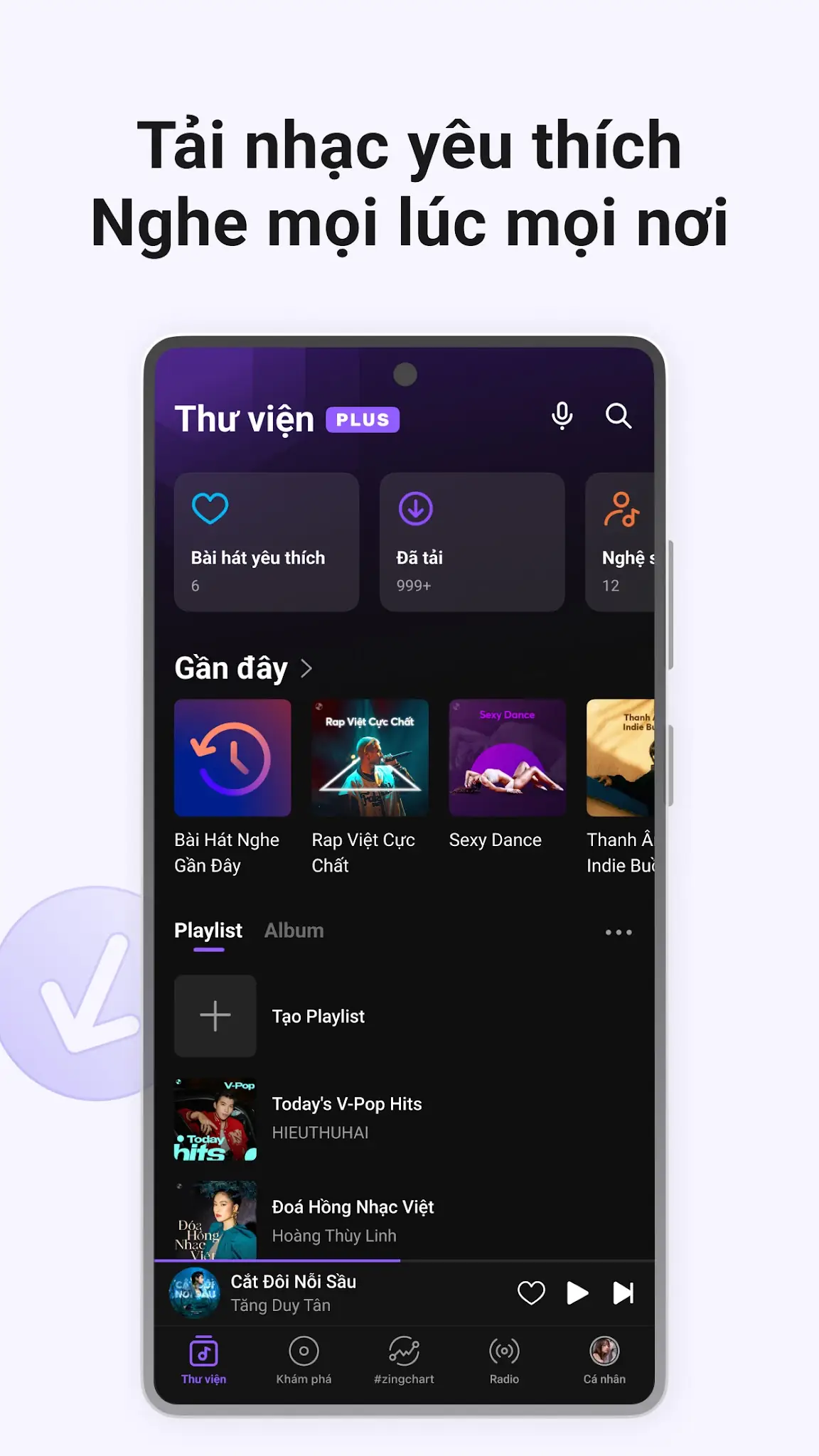 Zing MP3 képernyőkép 5
