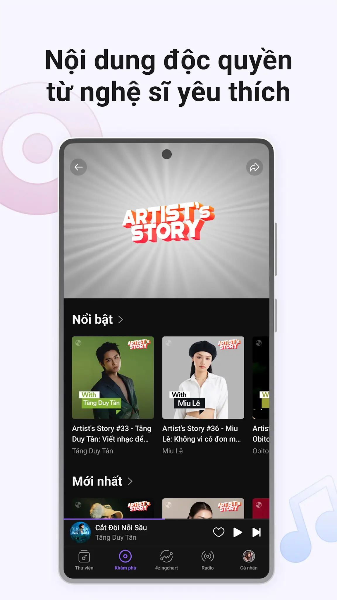 Zing MP3 képernyőkép 7