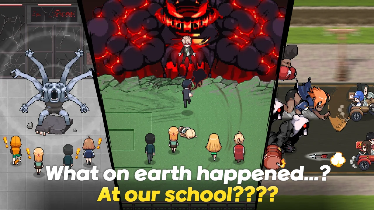 Снимка на екрана Zombie High School (좀비고등학교) 1