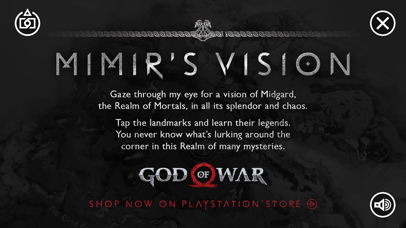 Snímek obrazovky God of War: Mimir's Vision 2