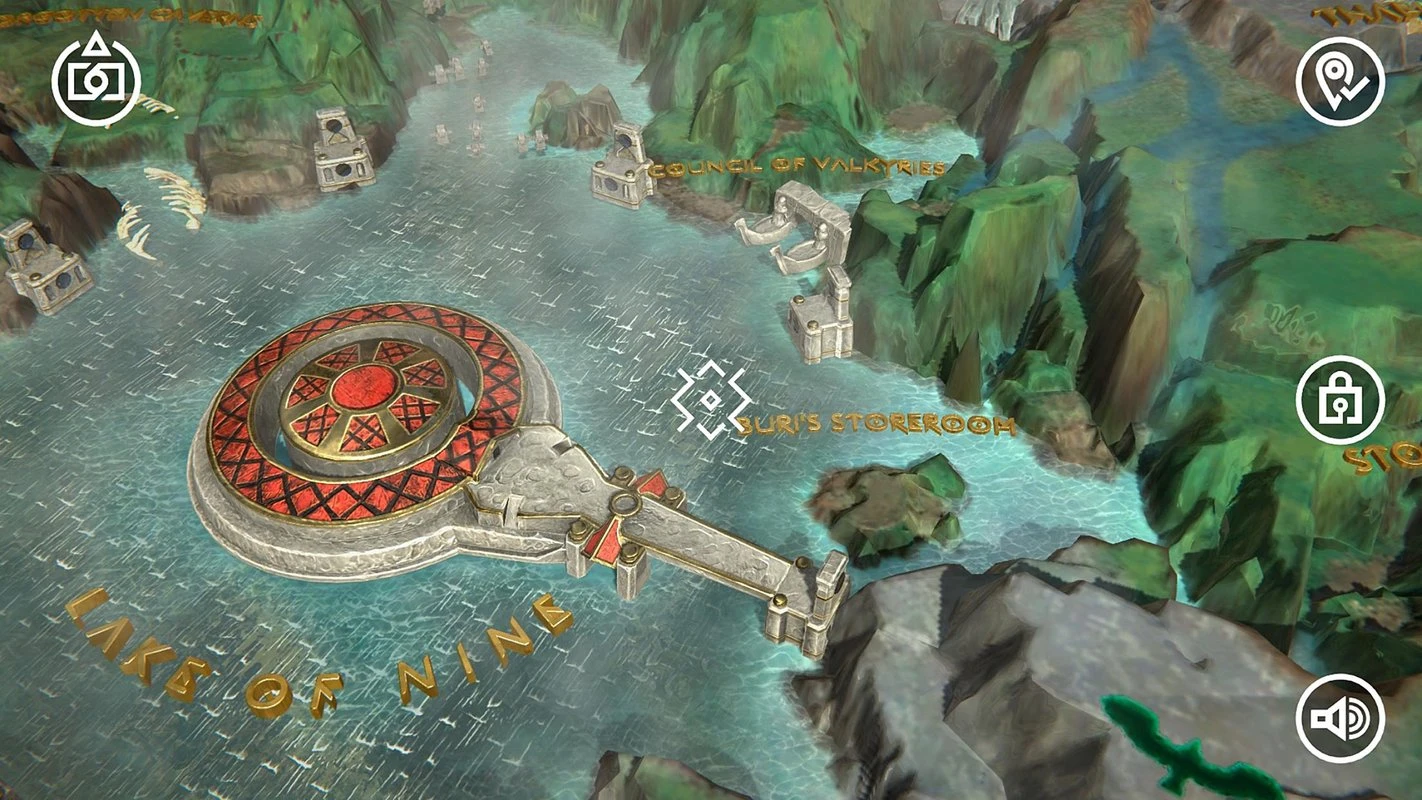 Snímek obrazovky God of War: Mimir's Vision 3