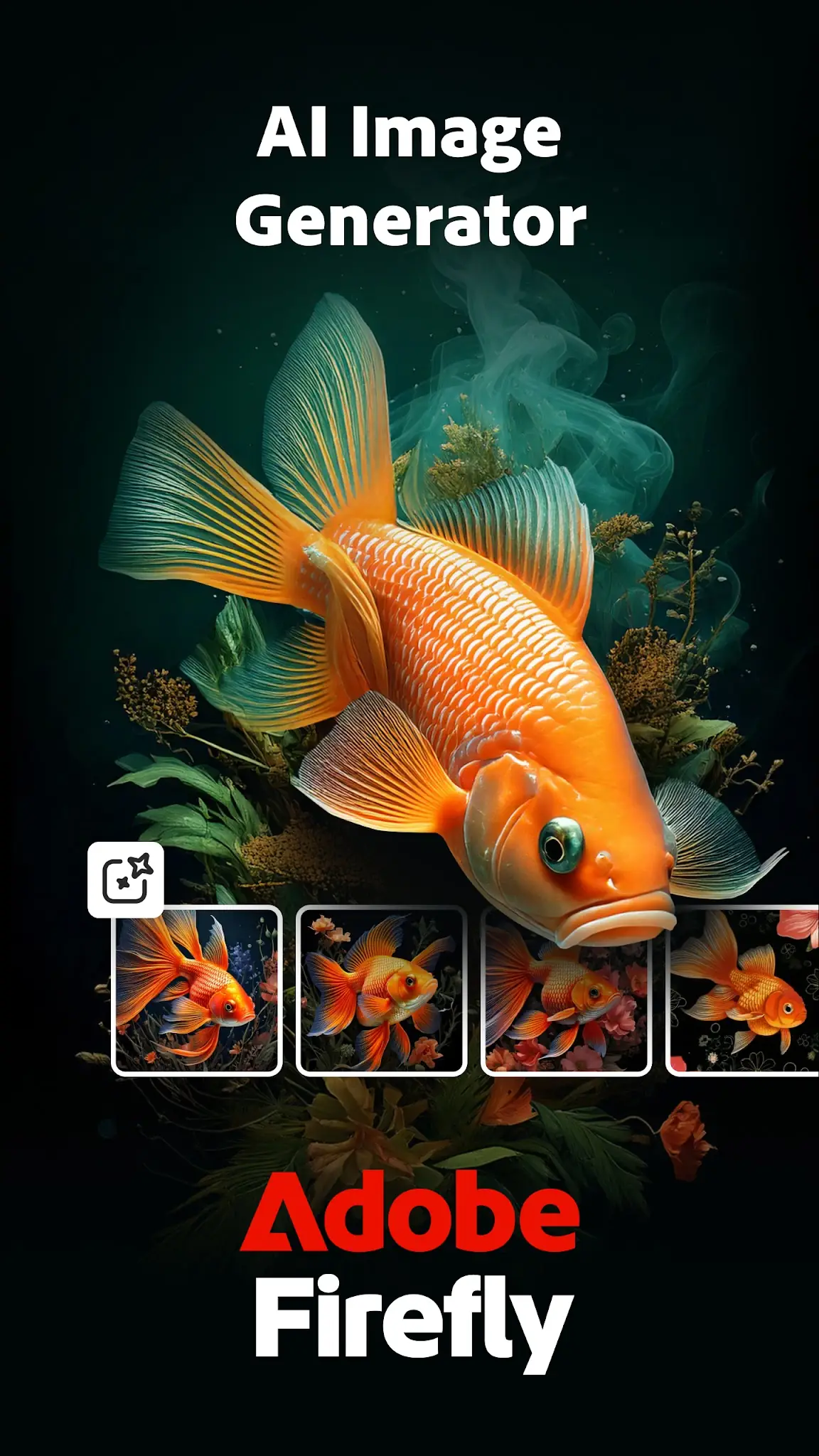 Snímek obrazovky Adobe Firefly: AI Generator 1