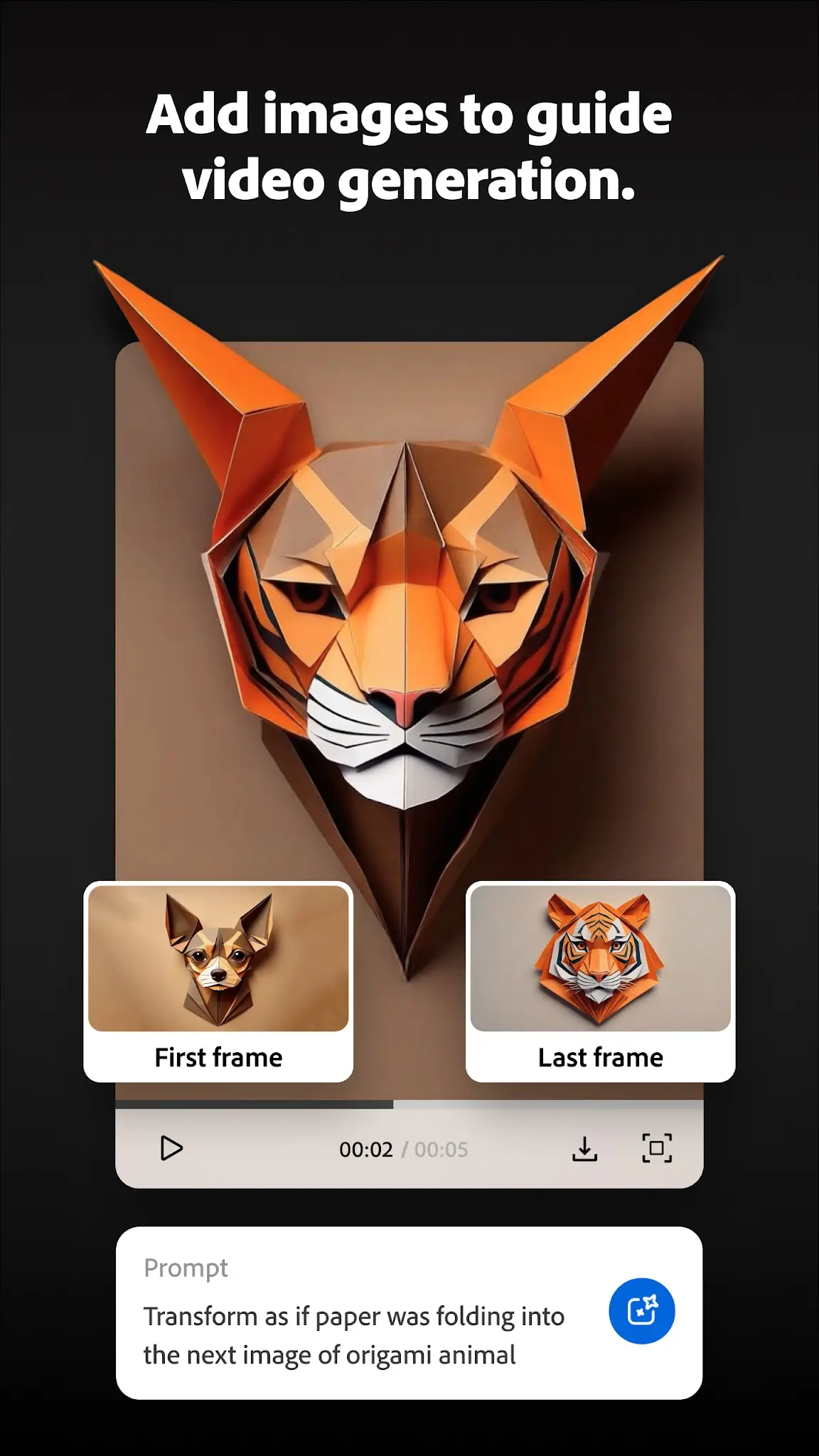 Snímek obrazovky Adobe Firefly: AI Generator 5