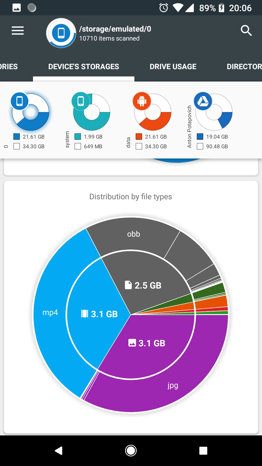 Screenshot Storage Analyzer & Disk Usage 2