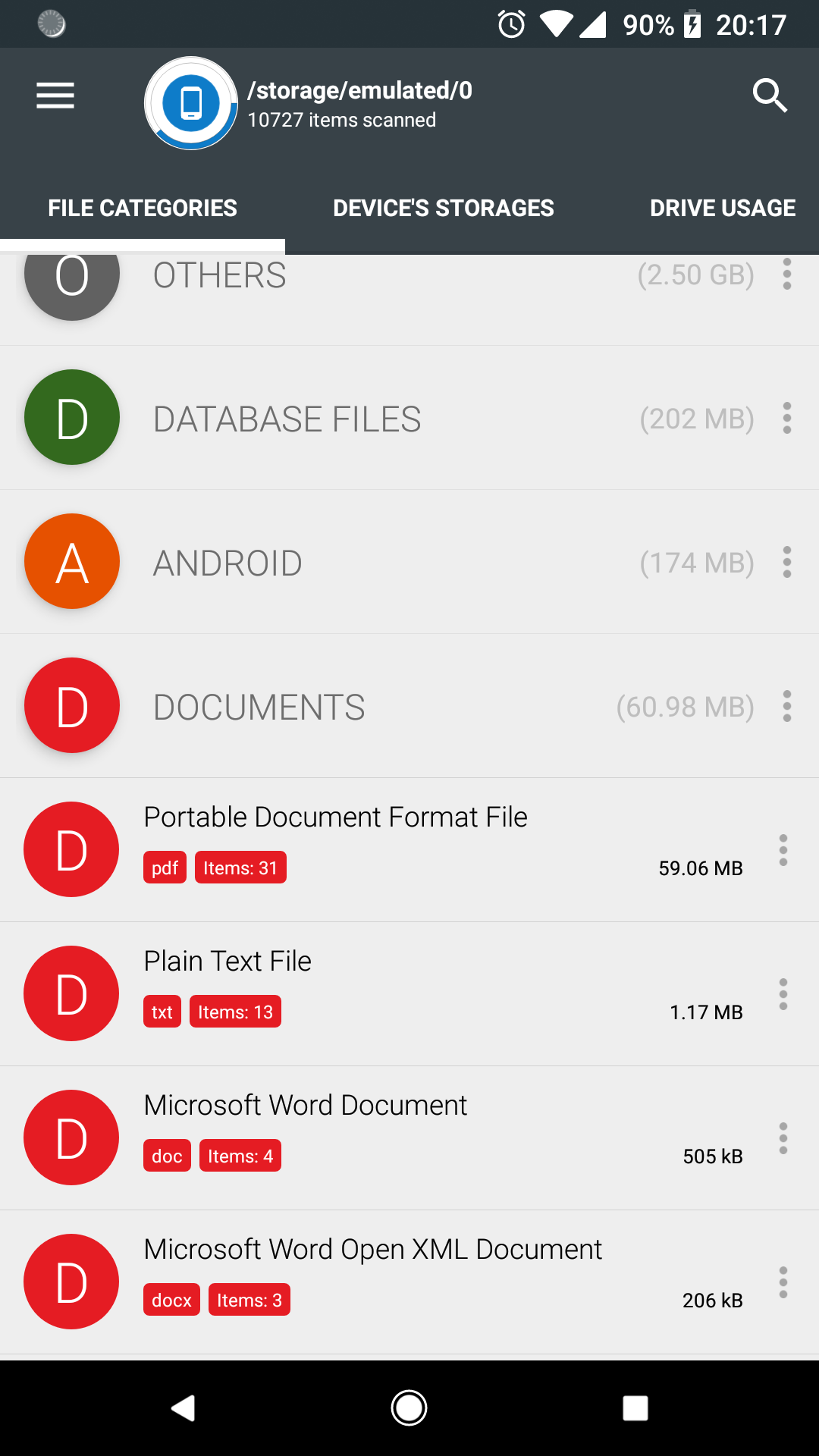 Screenshot Storage Analyzer & Disk Usage 4