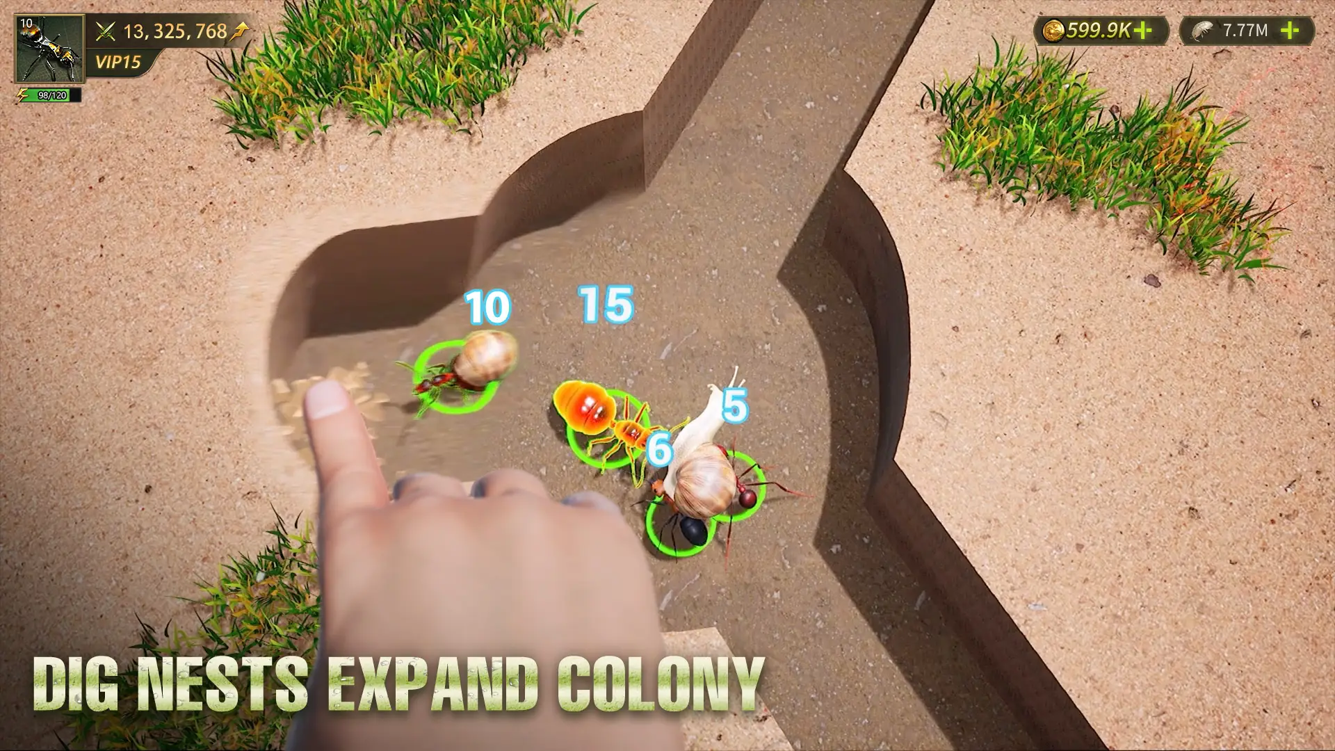 لقطة شاشة Ant Legion: For The Swarm %د