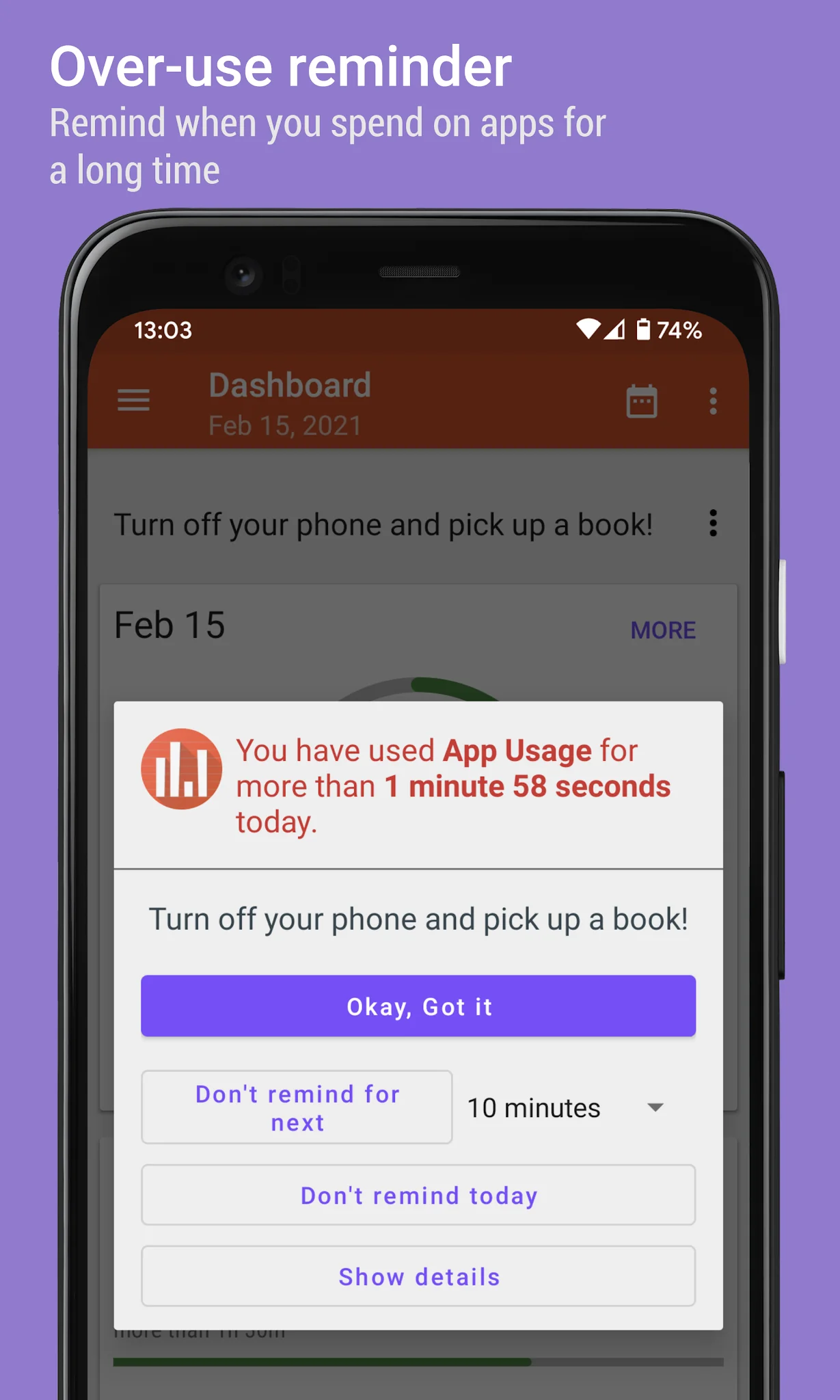 Скриншот App Usage - Управление/Слежка 5