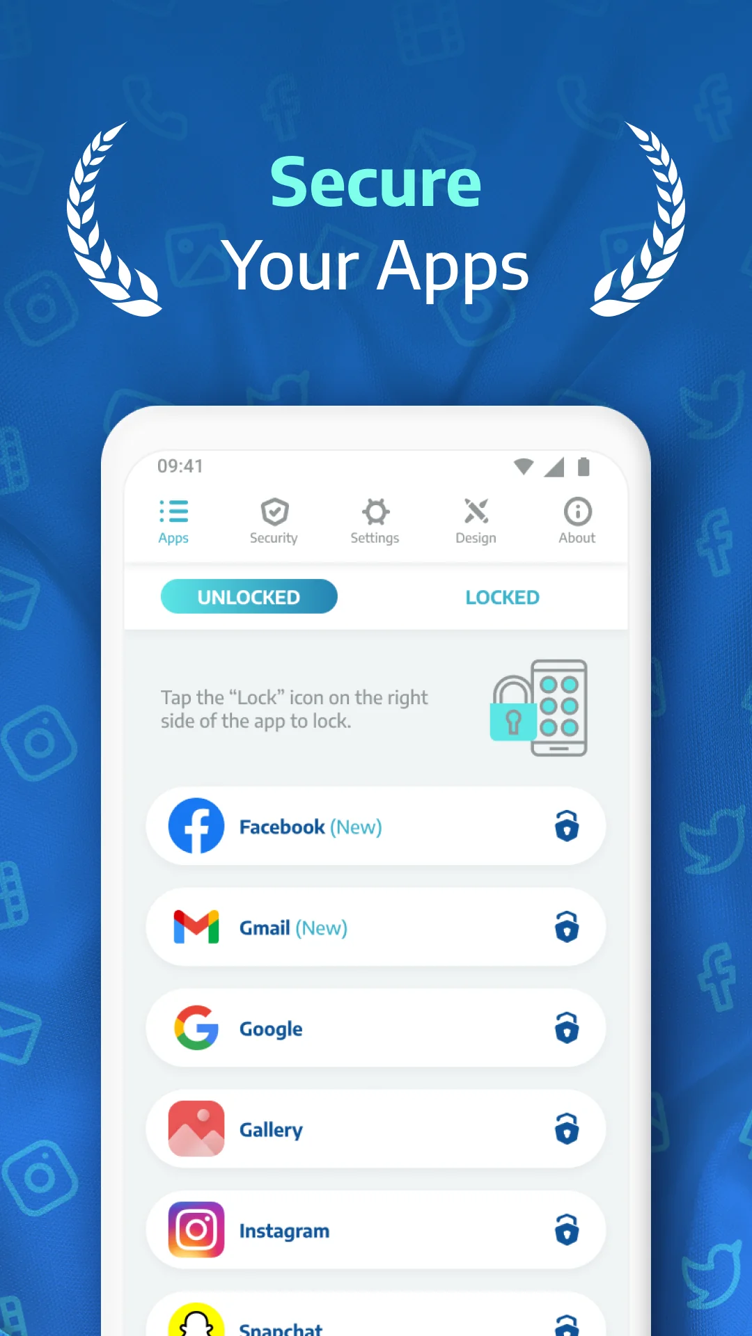 Скріншот Applock Pro - App Lock & Guard 6