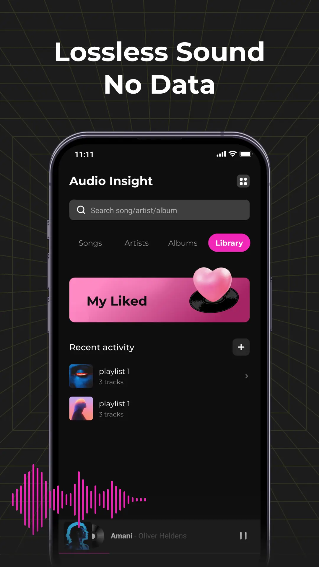 لقطة شاشة Audio Insight - Offline Music %د