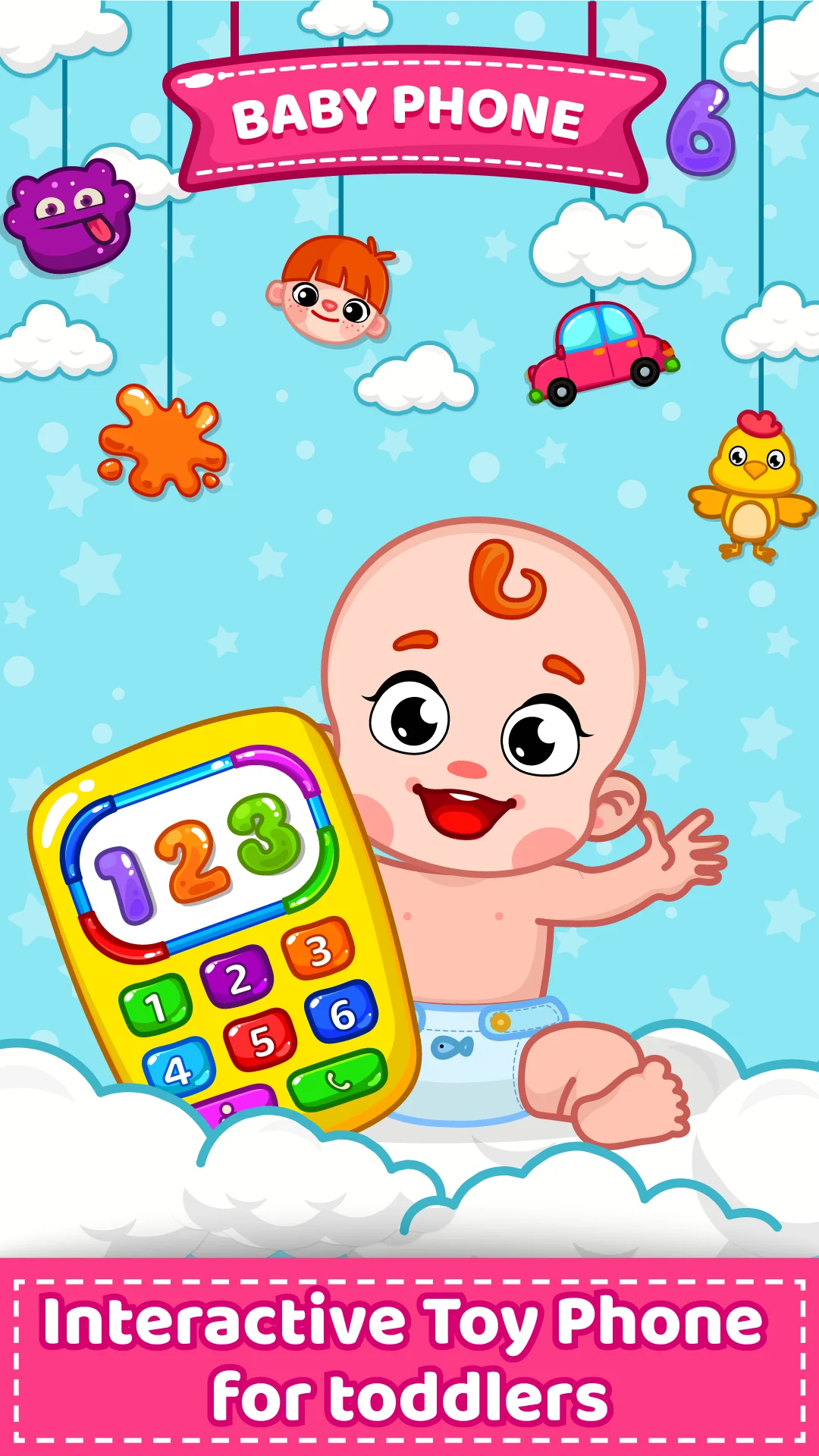 Снимка на екрана Baby Phone for Toddlers Games 1