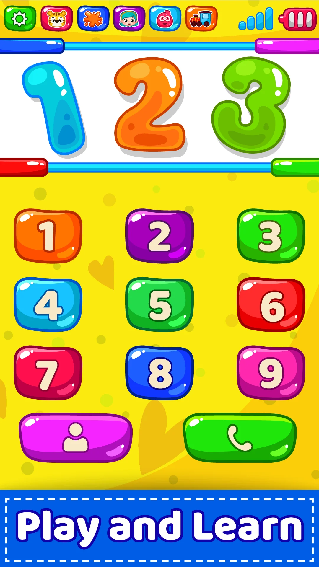 Снимка на екрана Baby Phone for Toddlers Games 2
