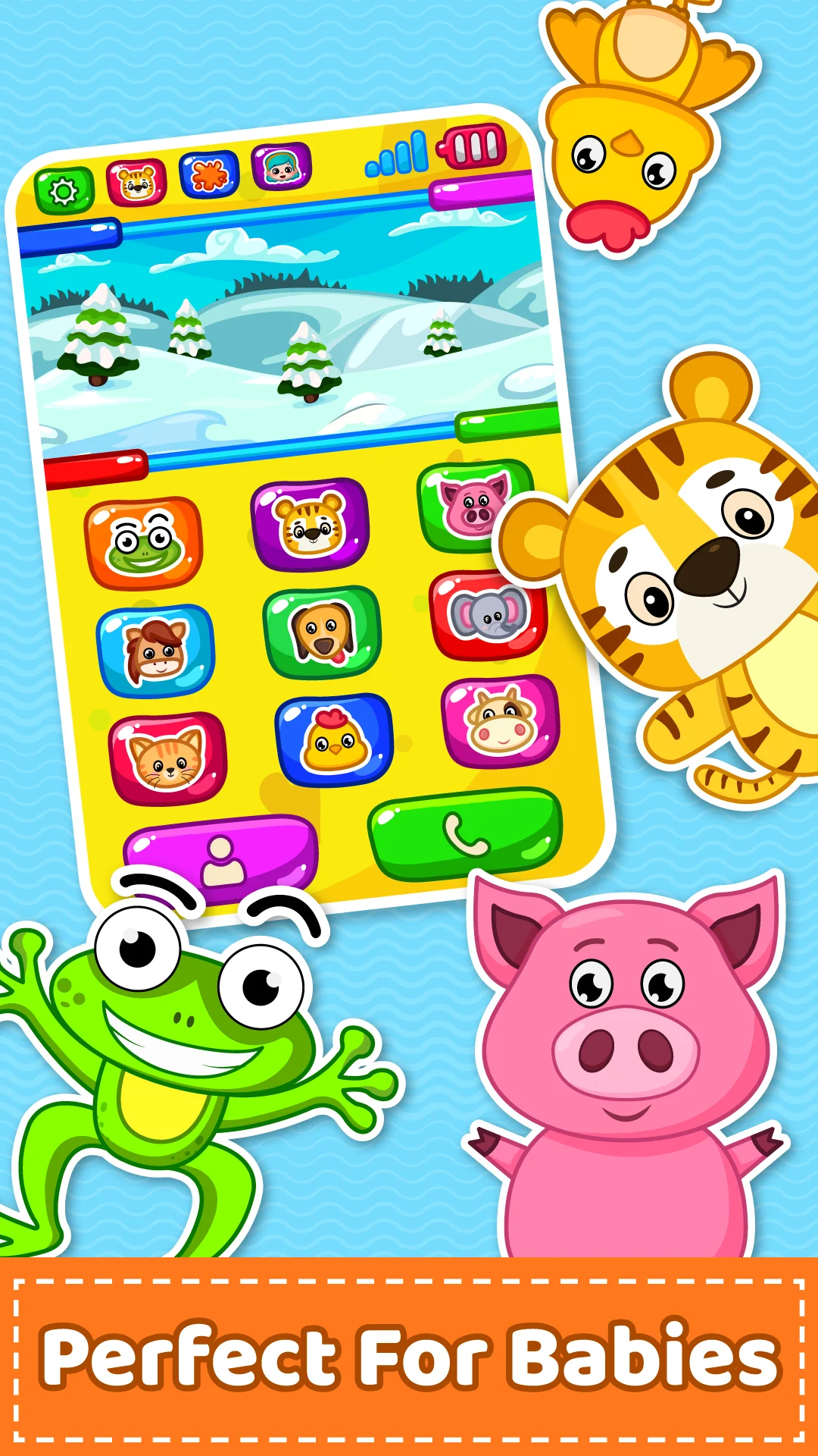 Снимка на екрана Baby Phone for Toddlers Games 3