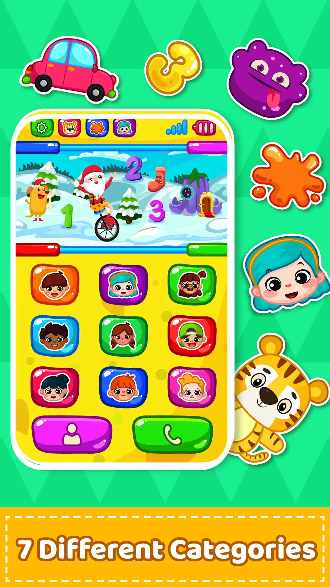 Снимка на екрана Baby Phone for Toddlers Games 5