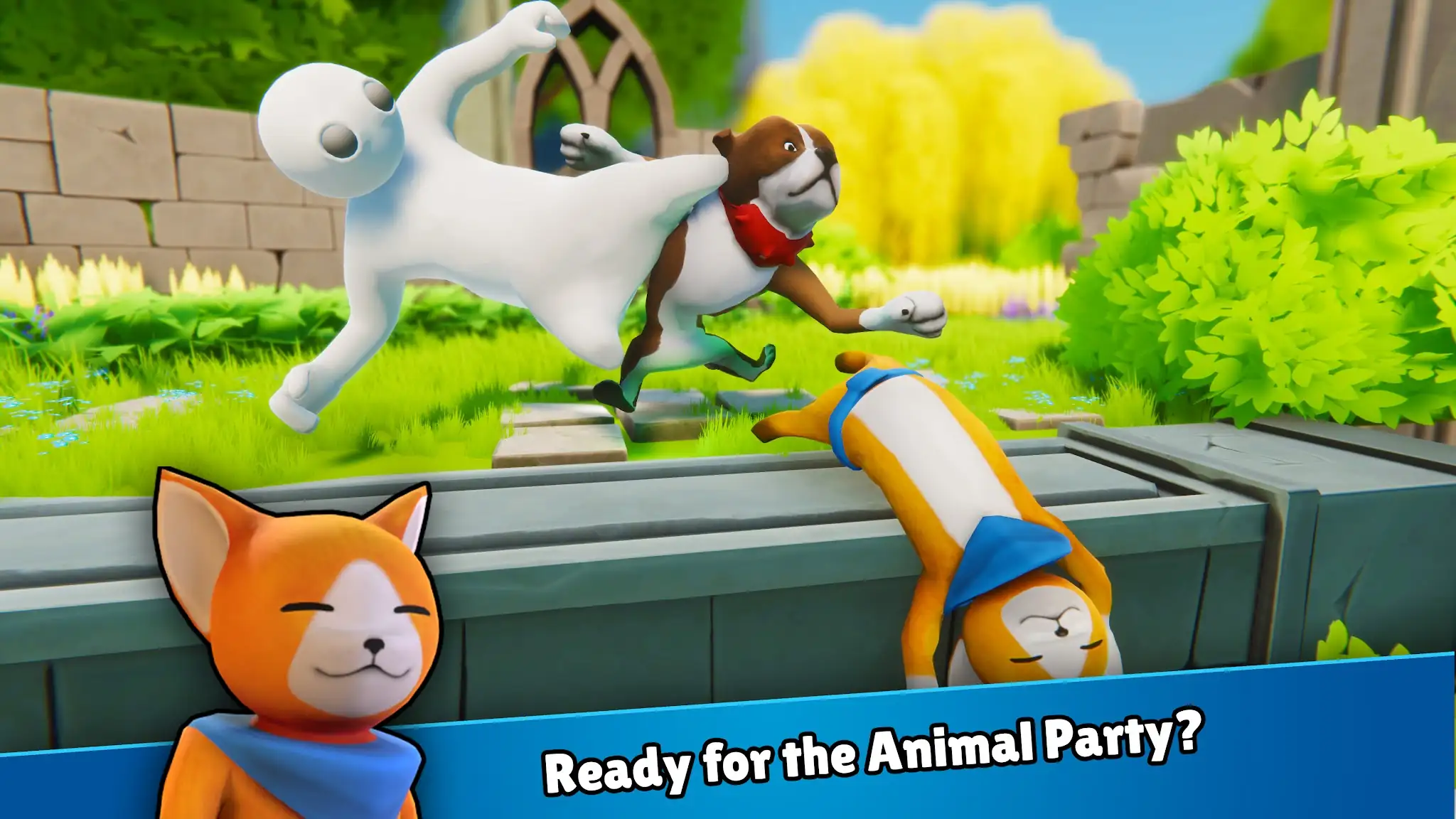 Captura de pantalla Battle Gang－Beast Fight Games 1