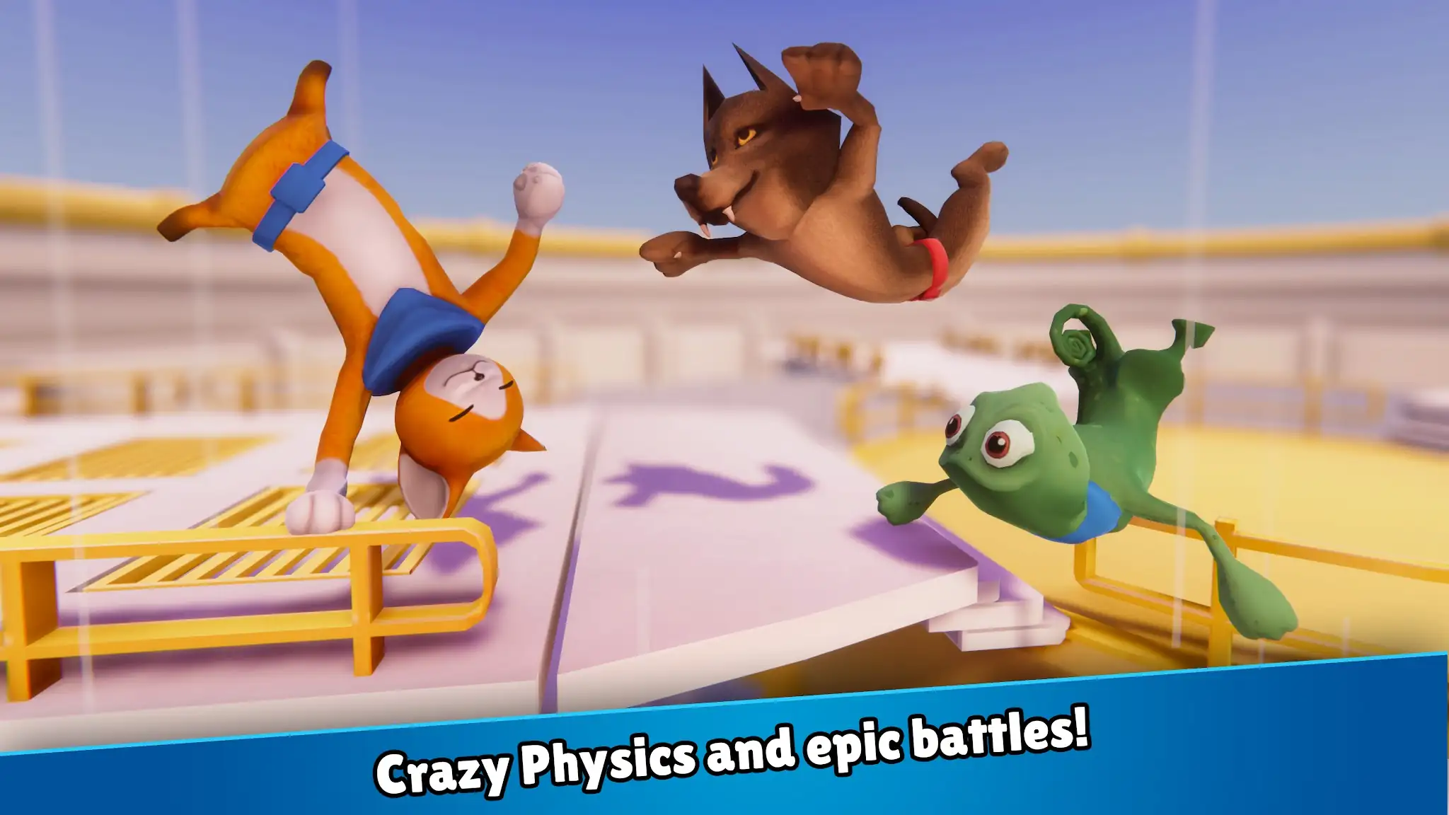 Captura de pantalla Battle Gang－Beast Fight Games 3