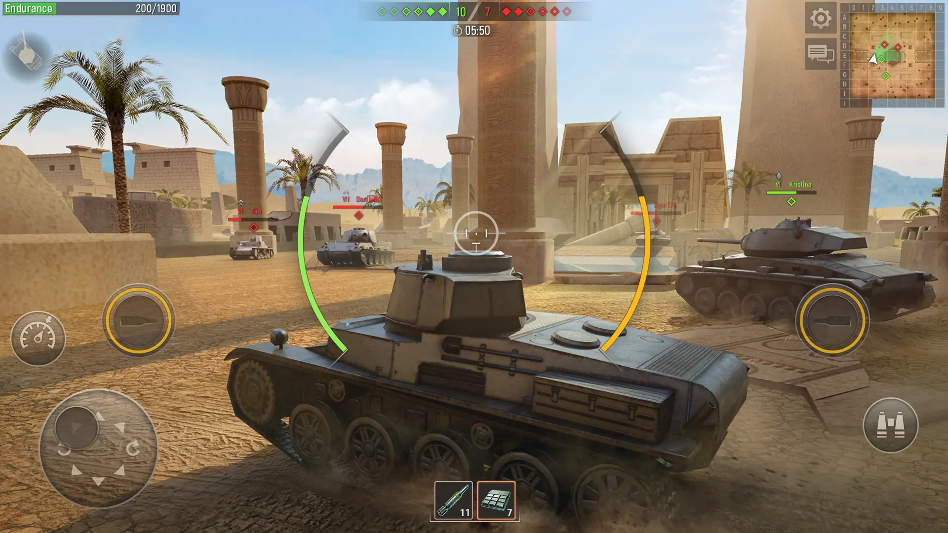 Screenshot Battle Tanks 3