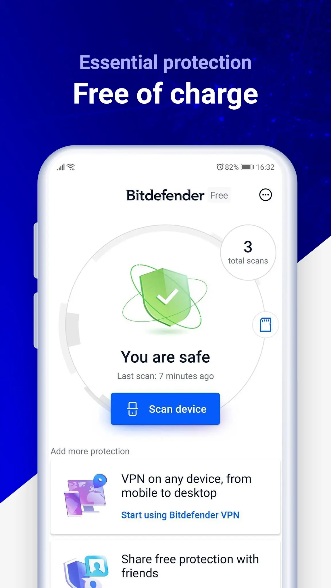 Скриншот Bitdefender Antivirus 1