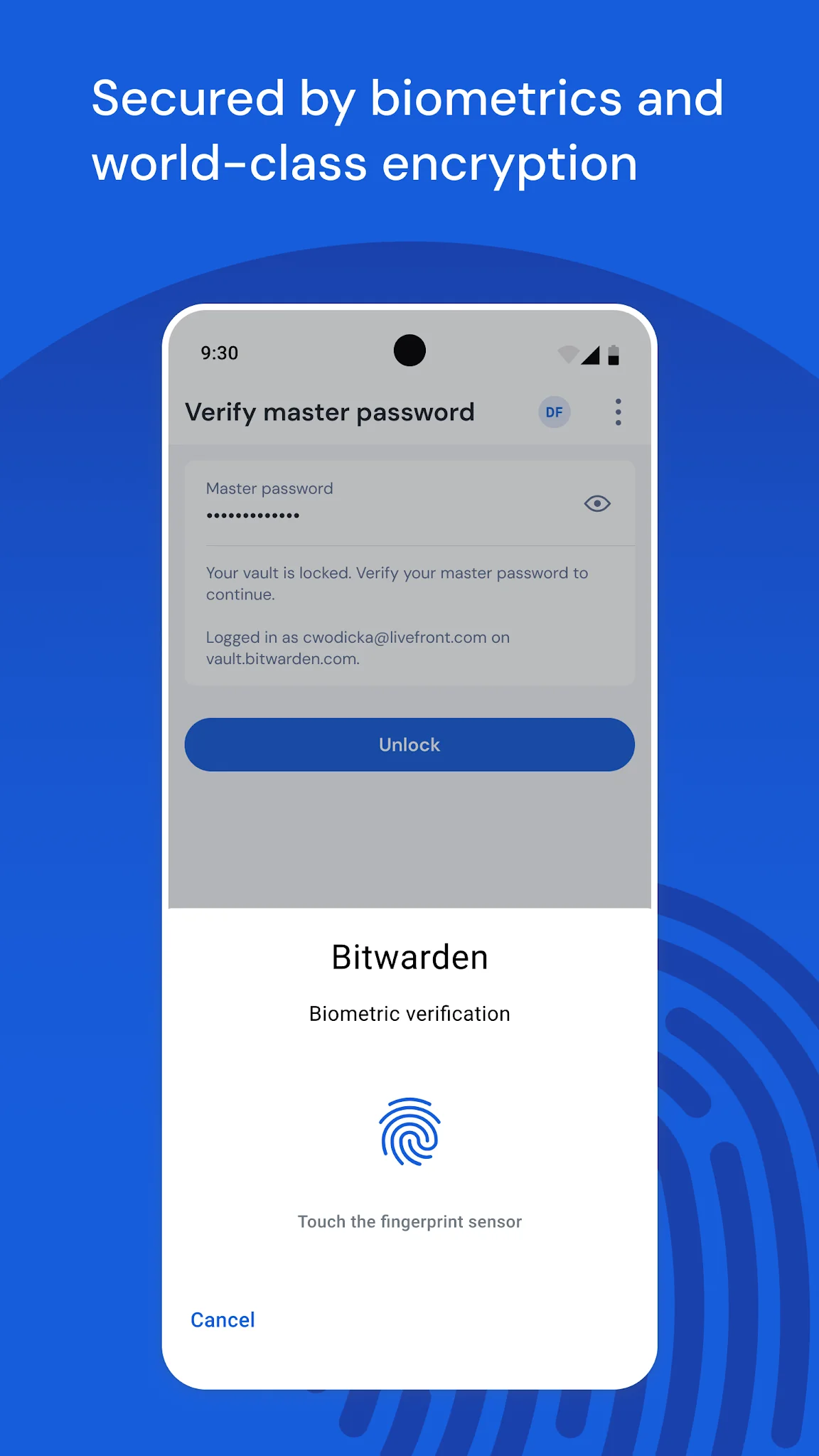 Скріншот Bitwarden - Менеджер паролів 6