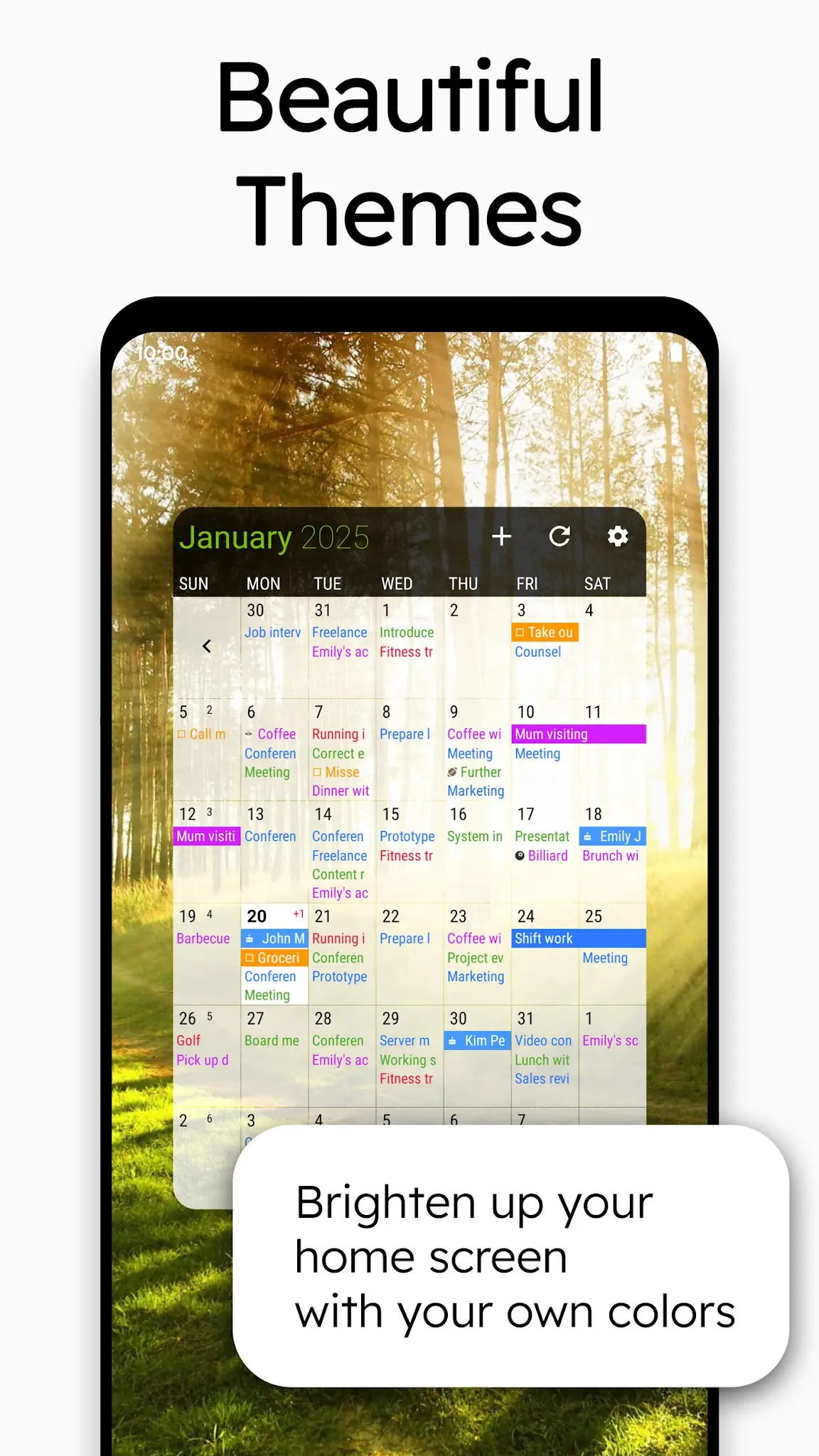 Schermata Calendario Business Agenda 6