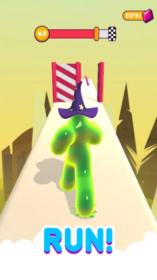 لقطة شاشة Blob Runner 3D %د