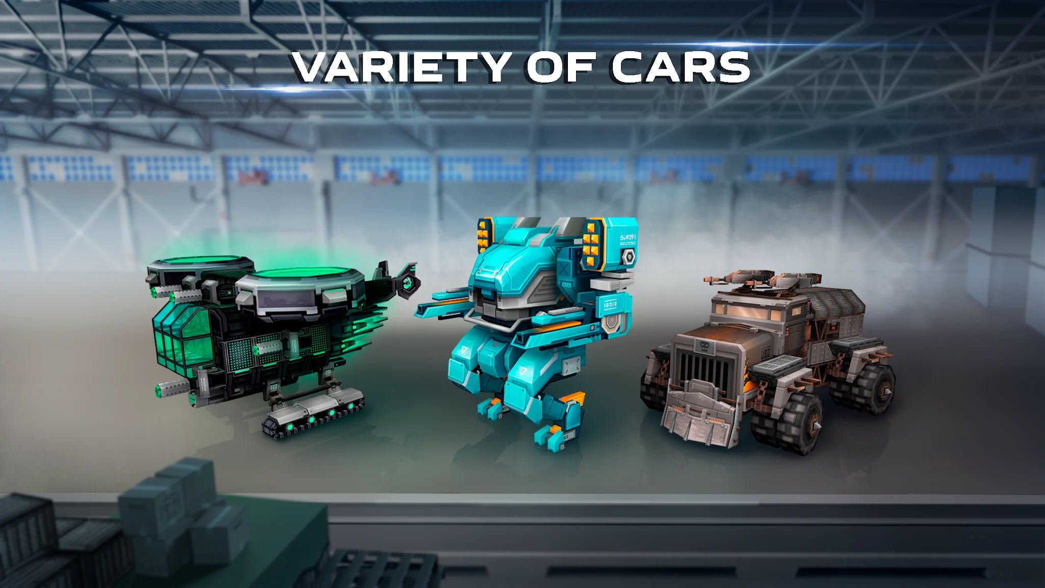 截图 Blocky Cars - 坦克游戏 4