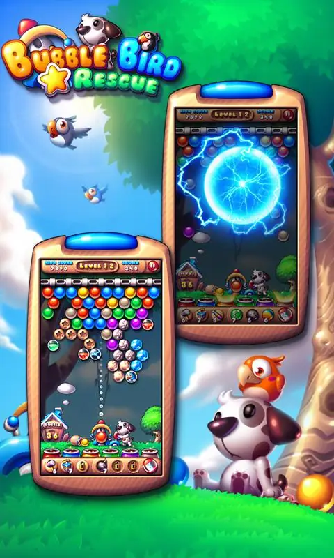 ภาพหน้าจอ Bubble Bird Rescue 1