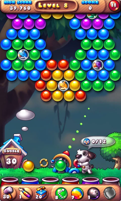 ภาพหน้าจอ Bubble Bird Rescue 3