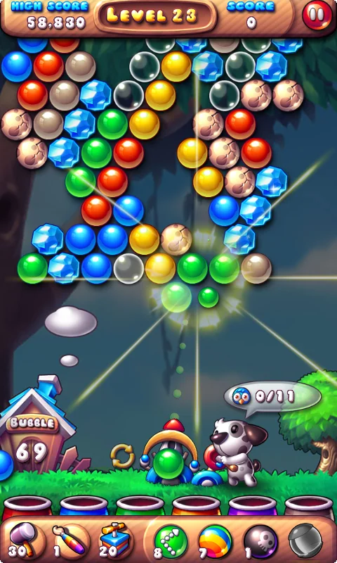 ภาพหน้าจอ Bubble Bird Rescue 6